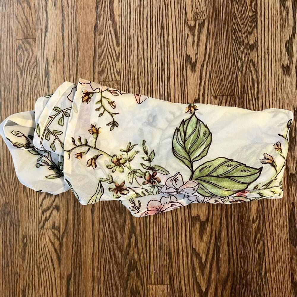 White floral dress forever 21 - Picture 6 of 6